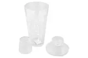 Acrylic Cocktail Shaker Bartender Set Beverage Drink 3 pieces - 750ml