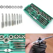 Car 20pcs Tap Die Set Thread Plugs Carbon Steel Screw Tap Taps Hand Repair Tools