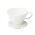 森修燒  陶瓷 手沖 白色 咖啡濾杯 日本製 1-2人份