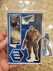 Final Fantasy VII Remake: Barret Wallace Acrylic Stand Square Enix Japan New