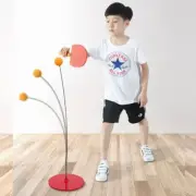 1 Set Movable Table Tennis Exerciser Fixed Pong Balls Paddles Set Home