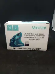 Vassink Ergonomic Wireless Mouse. Rechargeable Vertical Mouse