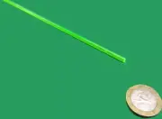 Acrylic Extruded Rod, 5143FL Green .125" (1/8") Dia x 6 FT Length, 20 Units