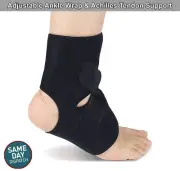 Ankle Wrap Foot Support Sleeve Brace Plantar Fasciitis Stabilizer Sock Protector