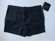 CYNTHIA ROWLEY Black Shorts Size 2 Small NEW