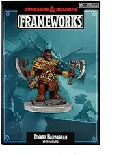 Wizkids Dungeons and Dragons Frameworks Female Dwarf Barbarian Figure