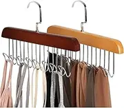 2 Pack Bra Belt Hanger for Closet Tank Top Hanger Space Saving Tie Rack for Men Closet Organizers and Storage Hanging for Sport Bra Belt Tie Scarf Lingerie