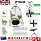 NEW 13"x16" Height Garden Chicken Wire Cloche Plant Cover Plant Protector 10PCS