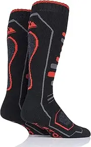 [Storm Bloc] 2 pair Long Leg Snow Socks Mens - 6-11UK
