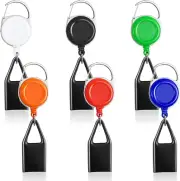 GTILE 6 Pcs Retractable Lighter Leash, Keychain Lighter Holder with Clip Clas...