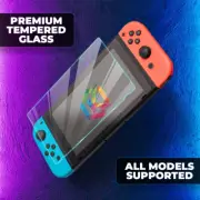 2 x Premium Tempered Glass Screen Protector Film For Nintendo Switch Lite Oled