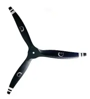 XOAR PJU-P Pusher 30.5x19 3-Blade Turboprop RC Model Airplane Turbo Propeller