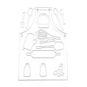 Kitchenware Cutting Dies Embossing Die Cuts for DIY Scrapbooking Paper Craft