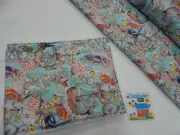 Burp Cloth May Gibbs Gumnut Babies Mint x 1 Toweling Back GREAT GIFT IDEA!!