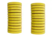 3M 06652 Crepe Paper Automotive Refinish Tape 3/4 Inch 24 Rolls, Yellow