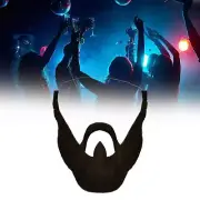 Fake Beard Costume Simulation Makeup fake Beard Dress up for men Mustache