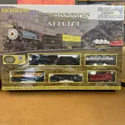 Bachmann 00750 Chessie Special Electric Train Set HO Scale NIB SEALED