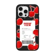 iPhone 16 Pro Max Impact Case Cherry Receipt by Poyofview
