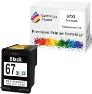 Cartridge Planet 1 Black Compatible Ink for HP 67XL 3YM57AA for HP Deskjet 2330 2332 2700 2720 2721 2722 2723 4100 4120 4121 4122 4123 HP Envy 6020 6030 6032 6034 Pro 6420 Pro 6430