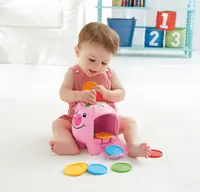 在飛比找樂天市場購物網優惠-【愛吾兒】費雪 Fisher Price 智慧學習小豬撲滿(