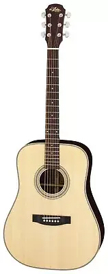 ARIA 515 All Solid Wood Acoustic/ Hardcase (Canadian Brand)