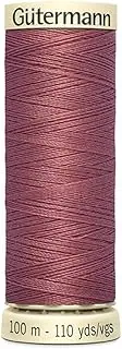 Gutermann 2T100/474 | 474-Puce 100% Polyester Sew All Sewing Thread | 100m