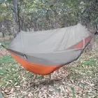 Mosquito Net Hammock Solid Straps Relaxed Flat Lying Anti-mosquito Hammock