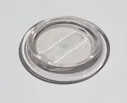 Piano Caster Cups 4-1/2" Clear Lucite