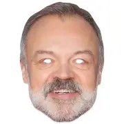 Graham Norton Celebrity Card Party Face Mask - Song Contest