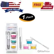 Unicorn Snot Hi Def Glitter Kit, Lip Gloss, Eyeshadow, Primer + 3 Color (1 Pack)