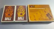 Vintage Bali Card Game By Aladdin, New Sealed Cards, 1975, Crossword, Solitaire