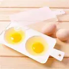 Eggs DIY Eggs Chicken Microwave Double Cup Egg Steamer Draining Egg Boiler