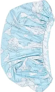 GREENADSCAPE Sheet Bassinet Fitted Sheet Nest Basket Rails Bassinet Mattress Co Bassinets Mattress Knitted Polyester Fabric