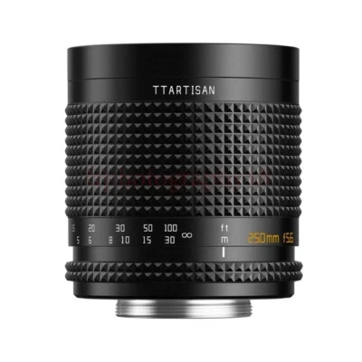 AU TTArtisan 250mm F5.6 M42 Refelx Lens Full Frame Bubble Soap Bokeh Camera Lens