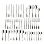 Oneida American Harmony Stainless Steel 45pc. Flatware Set (Service for Eight)