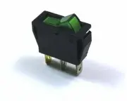 CYGUSA Illuminated Automotive Rocker Switch - Green