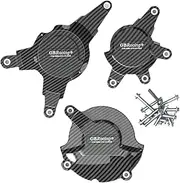 CBR1000RR Motorcycles Engine Cover Protection Case，Compatible With HONDA CBR1000RR CBR 1000 RR 2008-2016 Engine Covers Protectors(1 Set-CF)