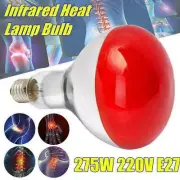 275W Infrared Red Heat Light Therapeutic Therapy Lamp Bulb Pain Relief 220V