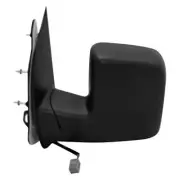 Mirror For 2002-06 Ford Econoline Driver Side Power Non Heated Foldaway Textured