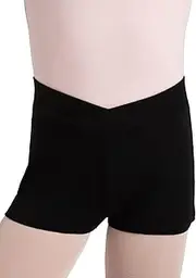[Capezio] Big Girls' Boy Short,Black