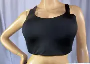 NWT $69 Size 38 DD 38DD Athleta Black Advance Sports High Impact Bra #405744