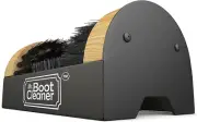 Heavy Duty Wooden Shoe Brush Cleaner – Floor Mount or Portable Boot Scraper