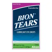 Bion Tears Lubricant Eye Drops Single Use Vials 28 Coun
