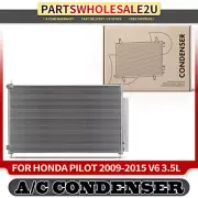 AC Condenser w/ Receiver Drier for Honda Pilot 2009 2010 2011-2015 V6 3.5L SUV (for: Honda)
