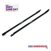 Hothckis 4016, Two Sub Frame Connectors 05-14 Mustang Black Steel Performance Pa
