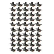 55pack 3 Terminals PCB Mount 2 Position SPDT Horizontal Micro Mini Slide Switch