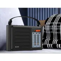 在飛比找ETMall東森購物網優惠-輝邦L36收音機多波段高靈敏新款便攜插卡優盤老人小型長待機電