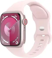 [ADCNLG] Sport Bands Compatible with Apple Watch Band 38mm 40mm 41mm 42mm 44mm 45mm 49mm Women Men,Soft Silicone Strap for iWatch Series Ultra 9 8 7 6 5 4 3 2 1 SE