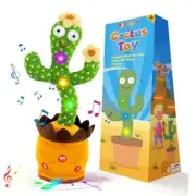 Dancing Talking Cactus Baby Toy, Mimicking Recording Toy flowering cactus toy