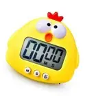 (Yellow)Timer Alarm Clock Precise Timekeeping Digital Kitchen Timer Cooking T